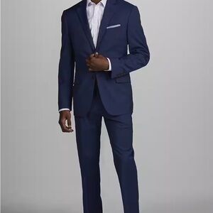 Men's Navy Suit (pant&jacket included)
